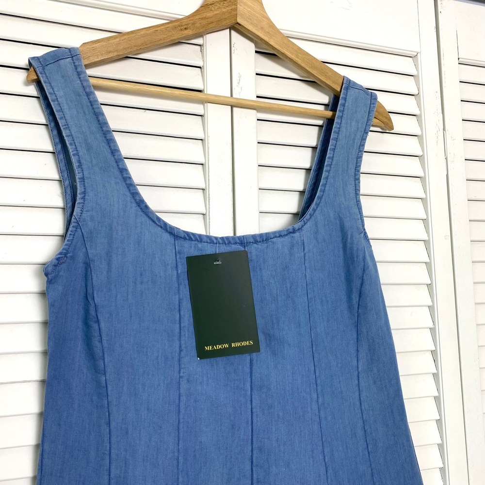 Anthropologie Meadow Rhodes Small Maxi Dress Cottage Romantic Coquette Feminine - Picture 3 of 7